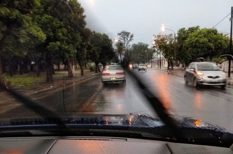 driving in the morning